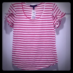Derek Heart Striped t-shirt